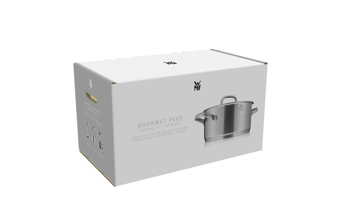 WMF Topf-Set »Gourmet Plus« Cromargan® Edelstahl Rostfrei 18/10