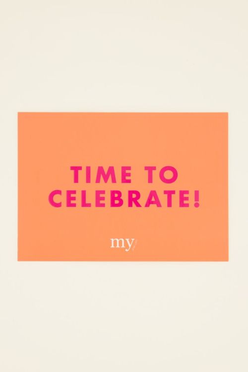 Time to celebrate kaart