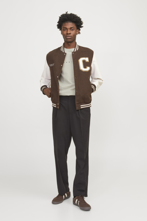 Jack & Jones beige heren t-shirt