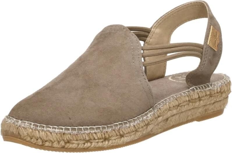 Toni Pons Nuria Espadrilles Taupe Dames Espadrilles