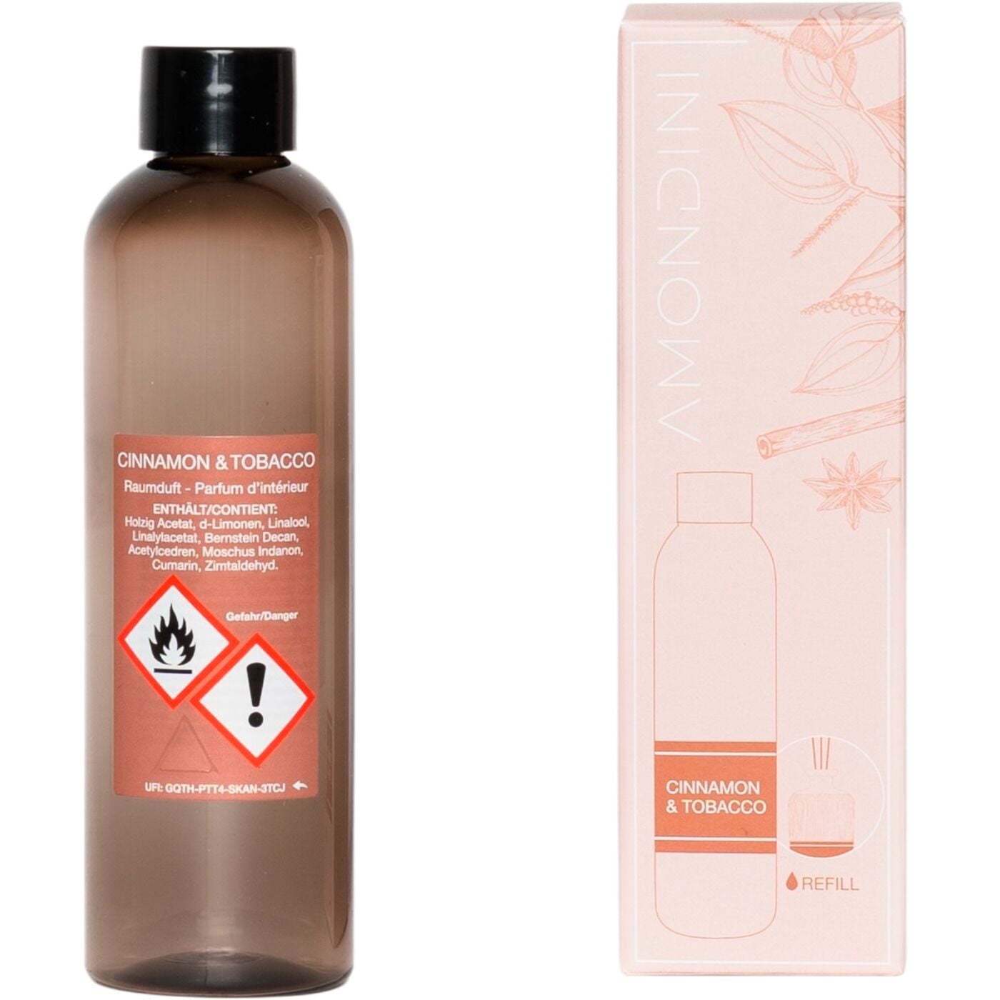 AmondiniRaumduft-Nachfüller «Cinammon & Tobacco» 200 ml
