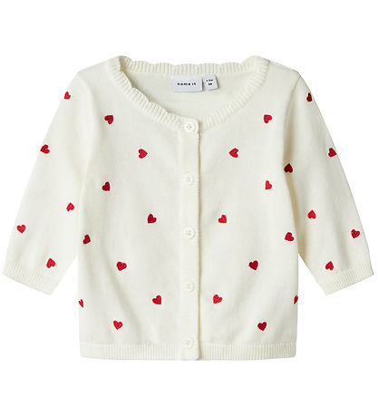 Name It Cardigan - Strick - NbfFisilly - Cloud Tänzer m. Herzen
