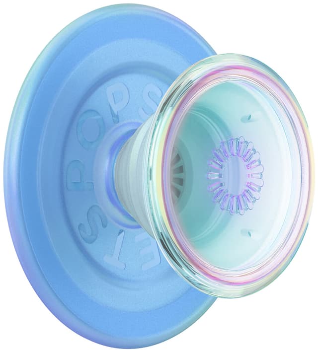 Popsockets PopGrip til MagSafe telefonholder (opalescent blå)