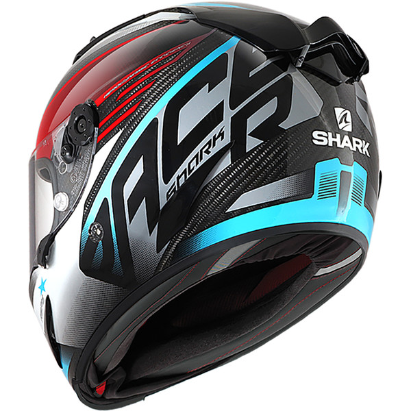 Shark - Casque Race-R Pro Carbon Aspy Noir / Rouge / Bleu