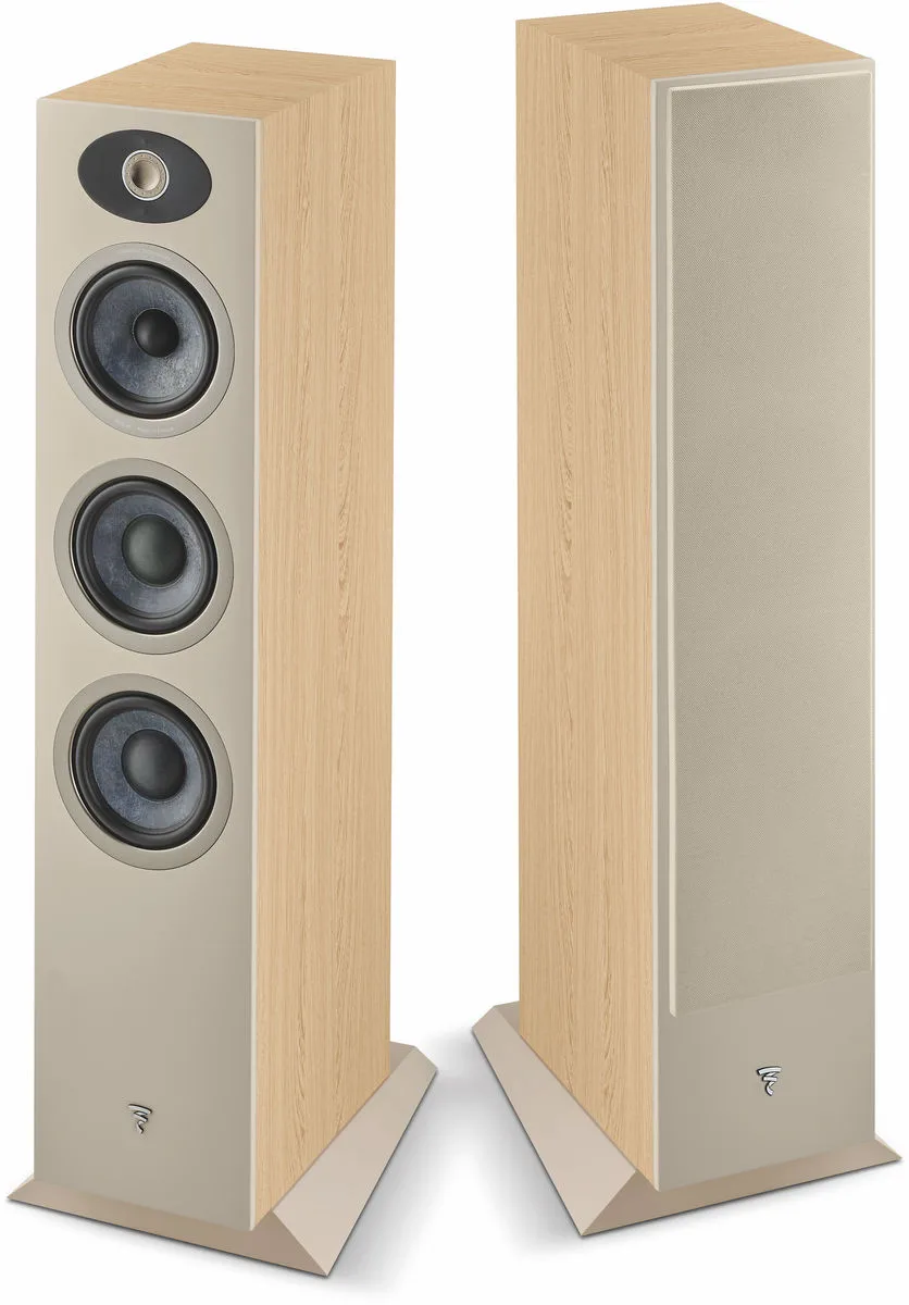 Focal Theva N°2 Bois Clair (la paire) Enceintes colonne