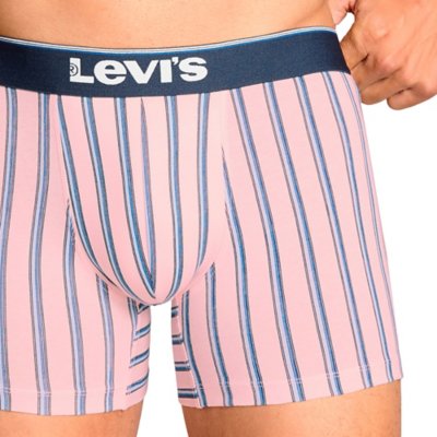 Boxer homme confort entrejambe anti-enroulement et tissu stretch doux - Lot de 2 LEVIS
