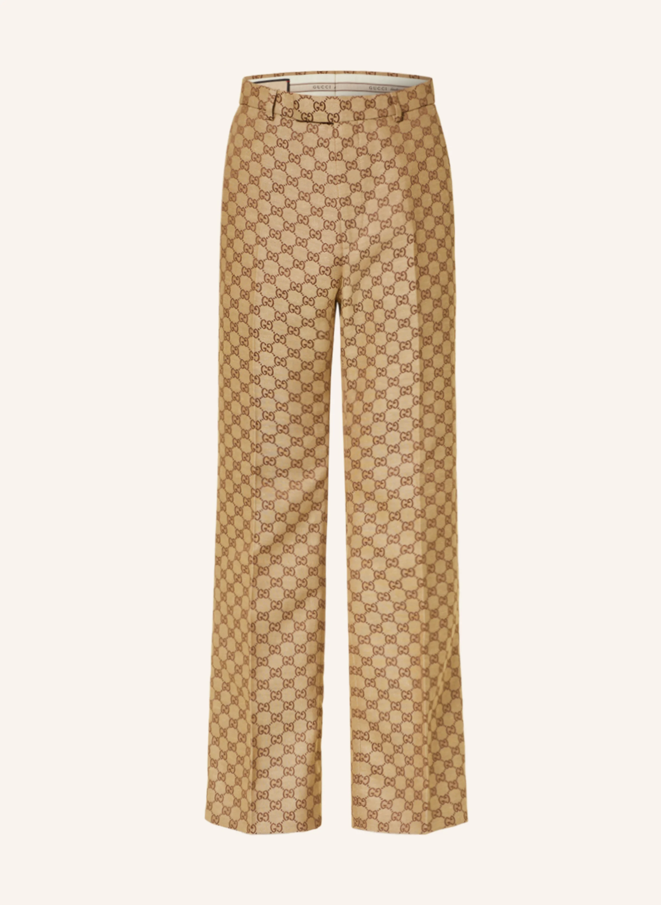 GUCCI Hose Regular Fit mit Leinen