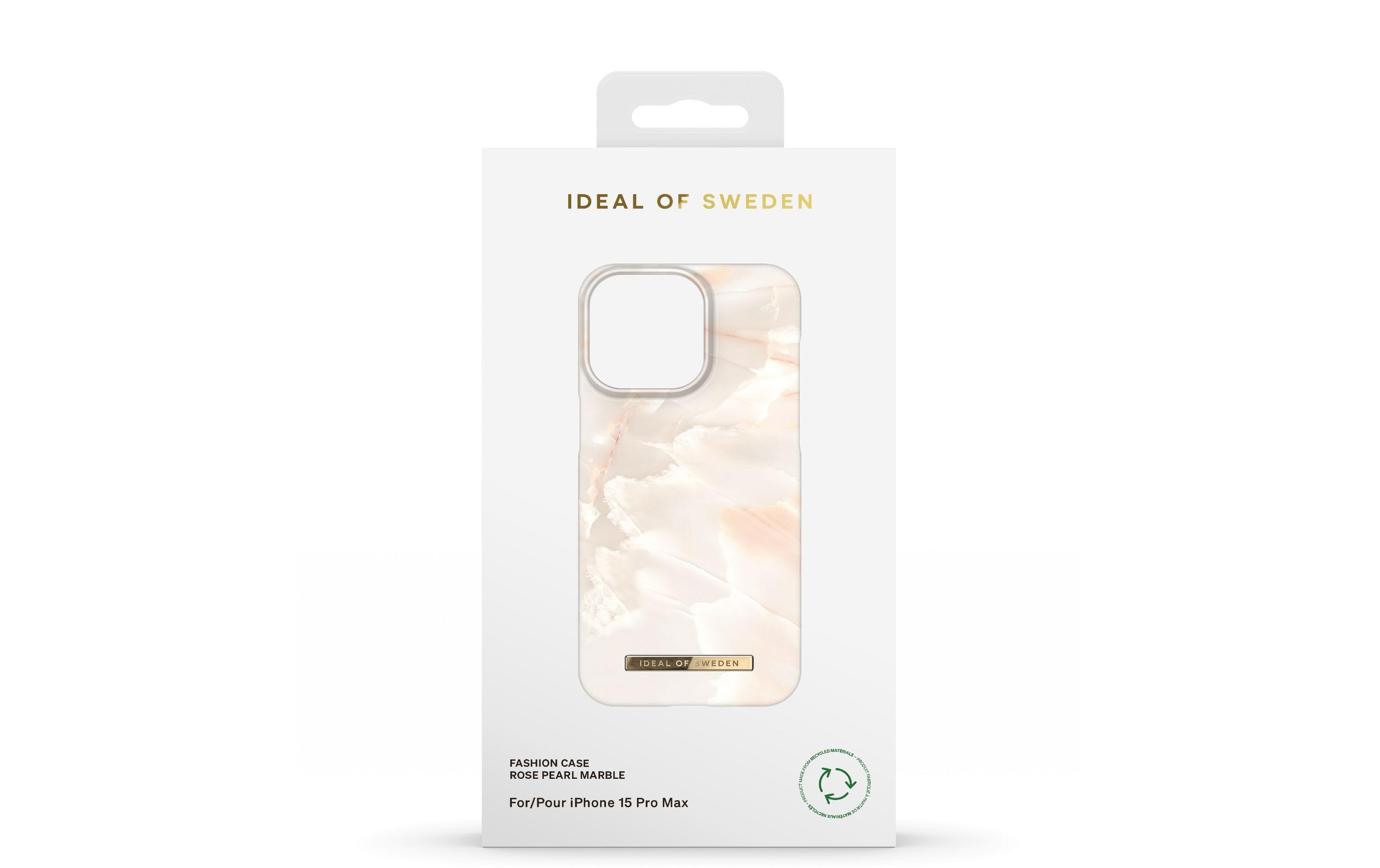 Back Cover Rose Pearl Marble iPhone 15 Pro MaxPolycarbonat-Backcover im Marmor-Look für das Apple iPhone 15 Pro Max