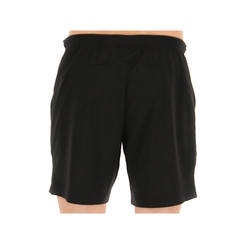 Short tennis Lotto Squadra 7 blanc ou noir