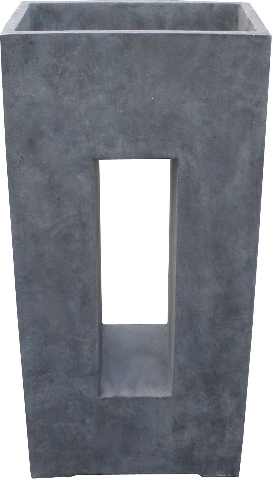 Bak kubus venster 45x27x96cm lichtgrijs