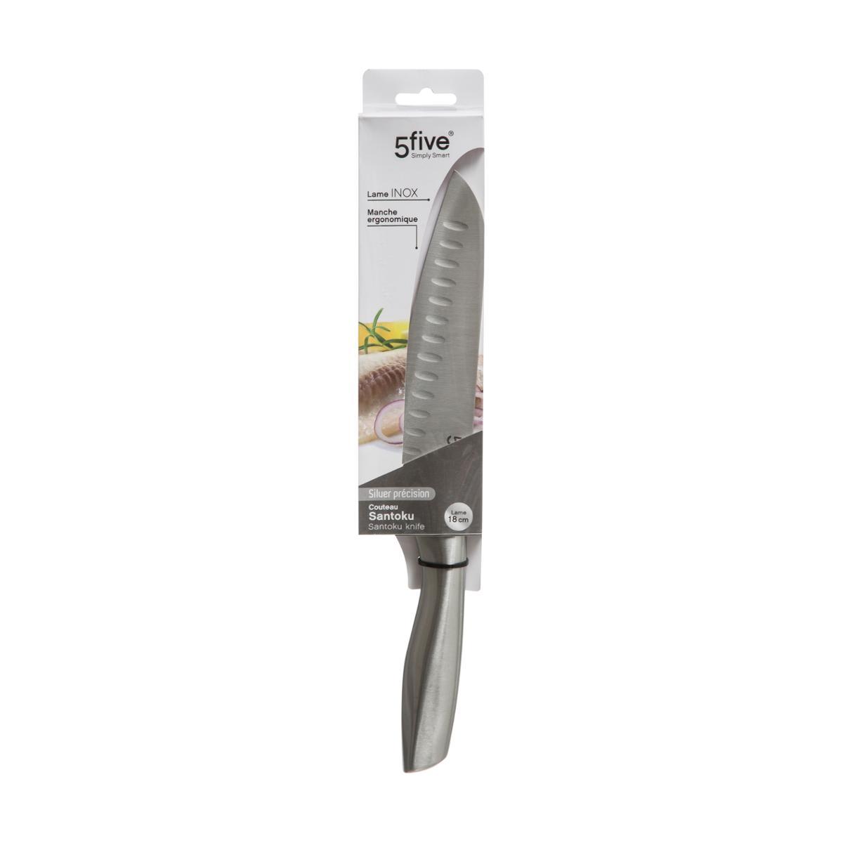 COUTEAU SANTOKU INOX FORGE