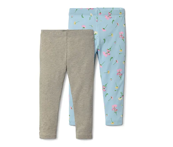 2 Leggings aus Bio-Baumwolle