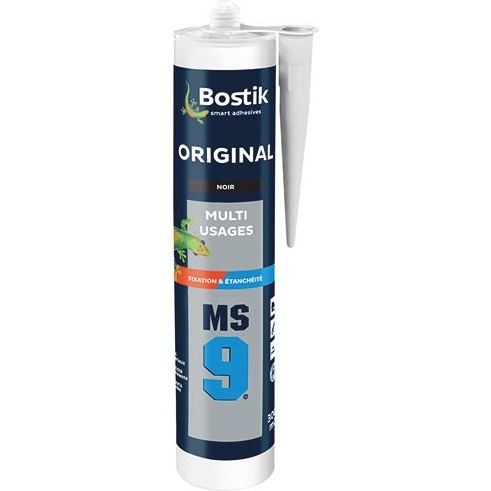 Mastic fixation MS9 original - noir - 310 mL