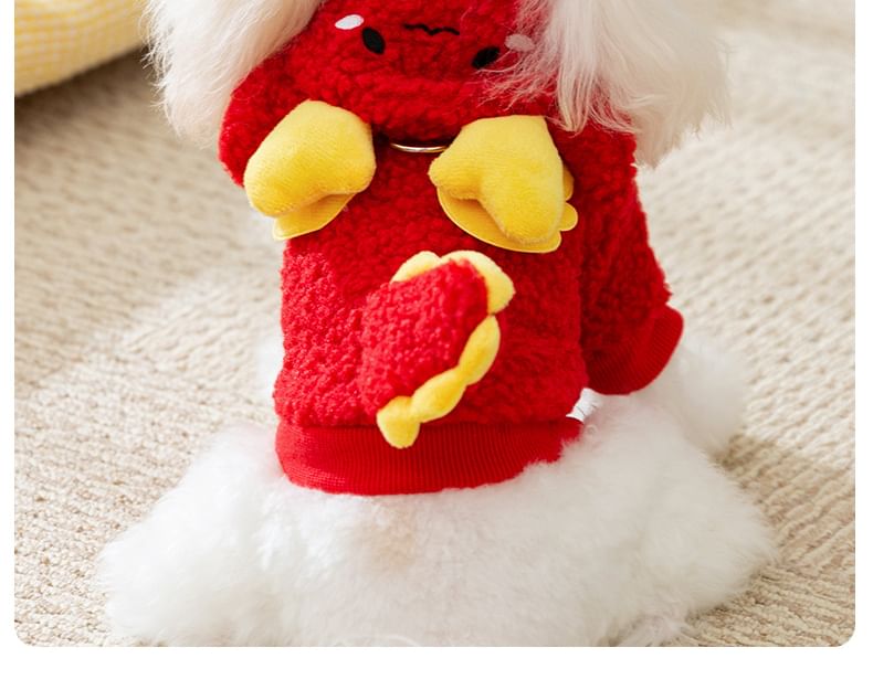 2 nachten - Dragon Chenille Hooded Pet Top
