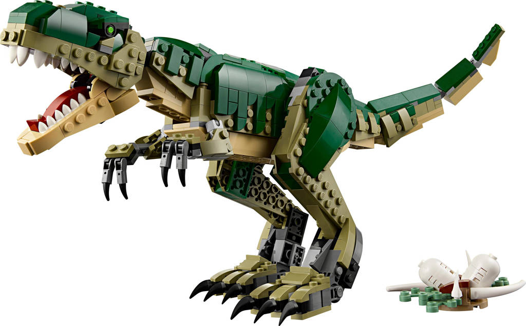 3-in-1 T. rex wordt Triceratops of Pterodactylus Dinosaurus Speelgoed 31151