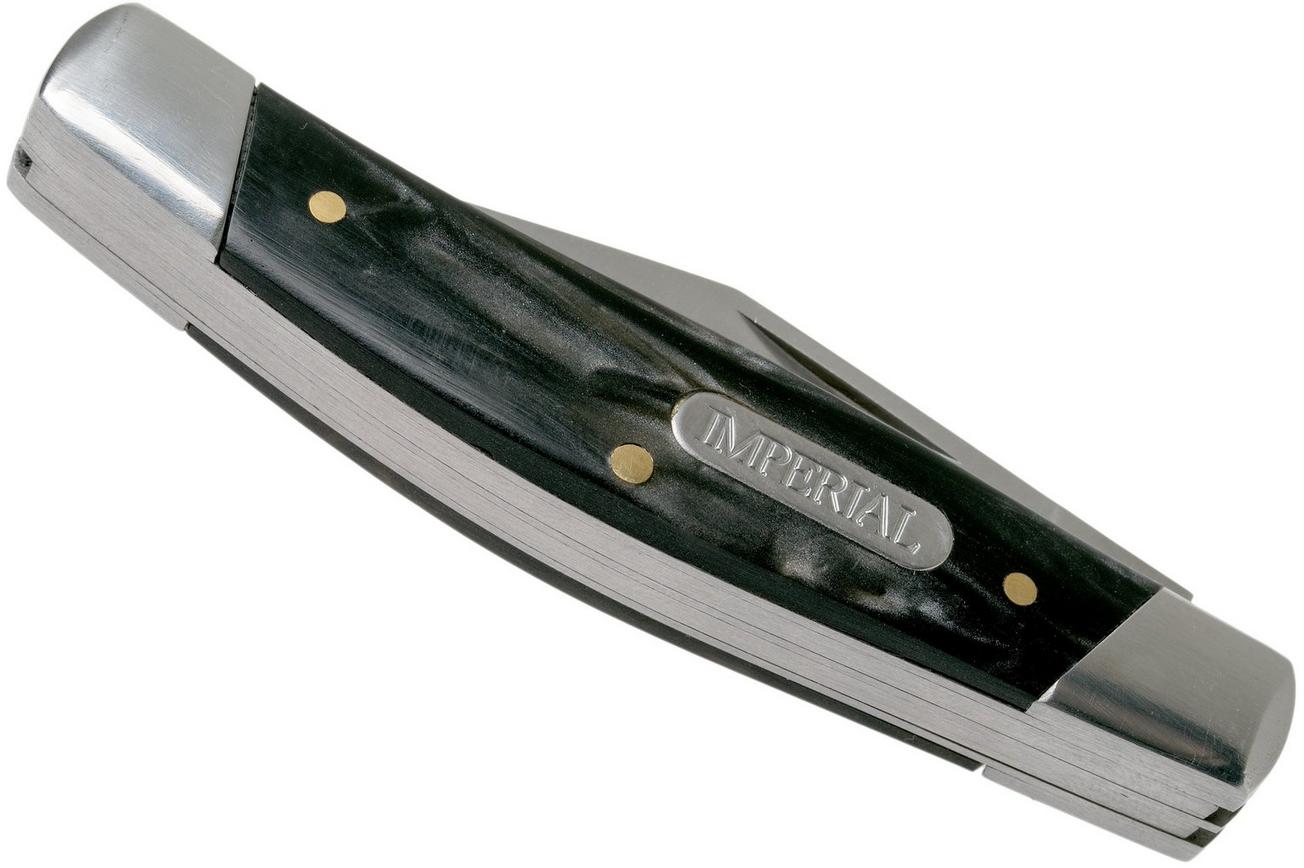 Imperial Stockman Black Swirl IMP16S slipjoint zakmes