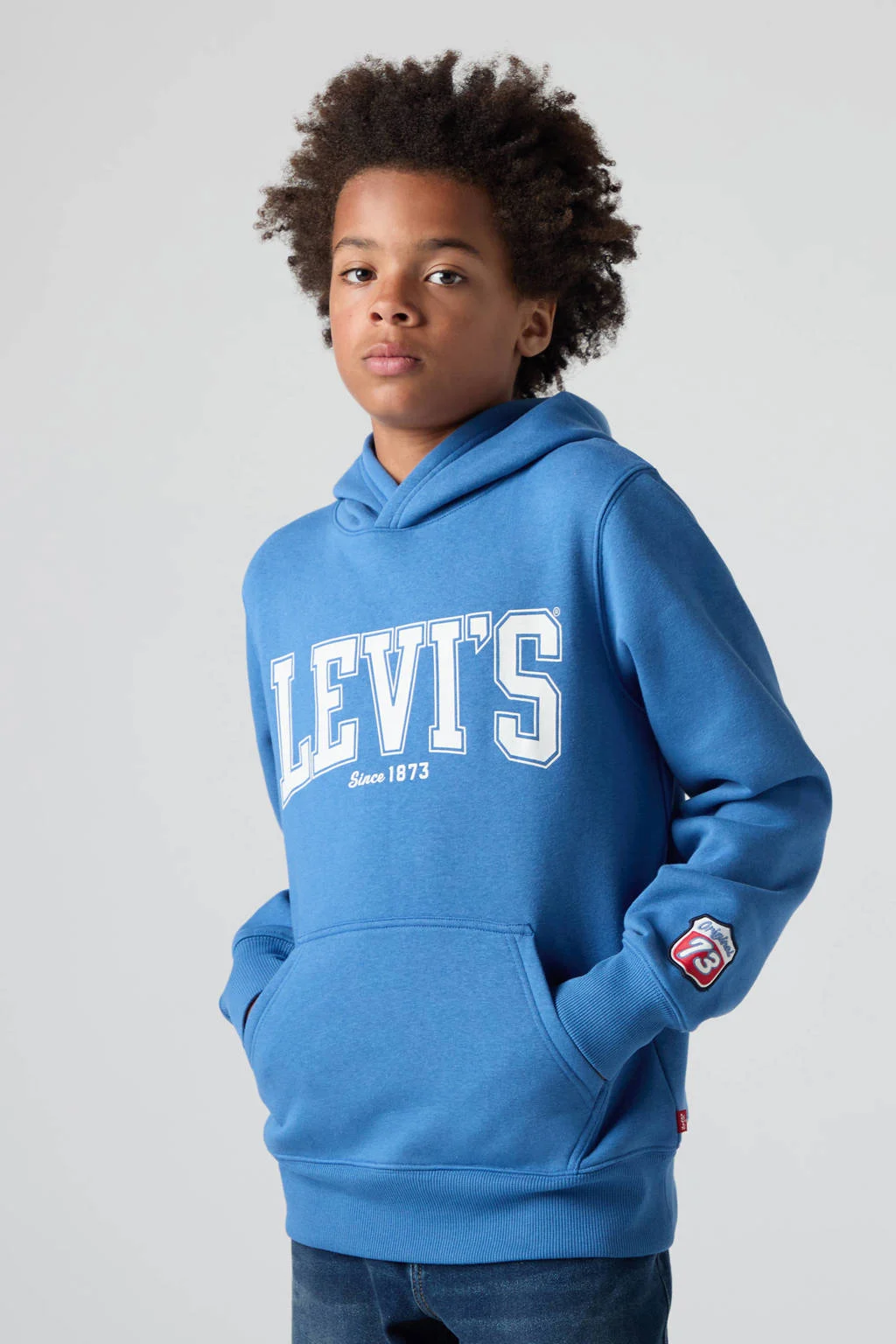 Levi's hoodie blauw