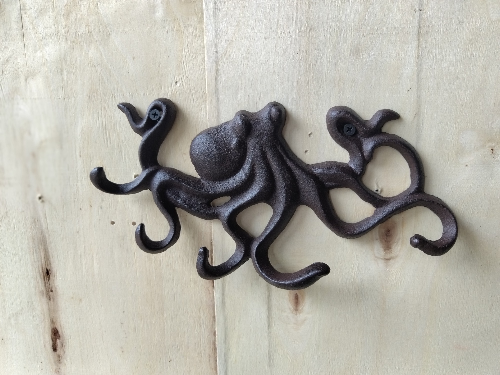Wandhaken 'Octopus', B 27 cm, H 14 cm, L 3,5 cm von fischer's lagerhaus