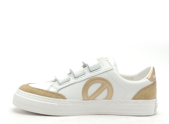 No name basses femme stike straps blanc