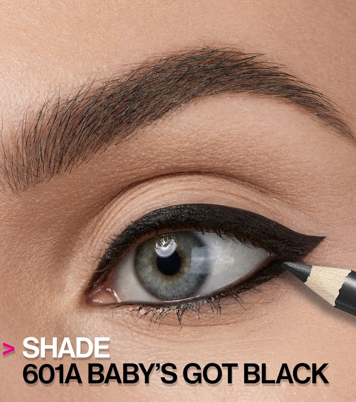 Wet N Wild - Color Icon Brow & Eyeliner Pencil - E601A: Baby's Got Black