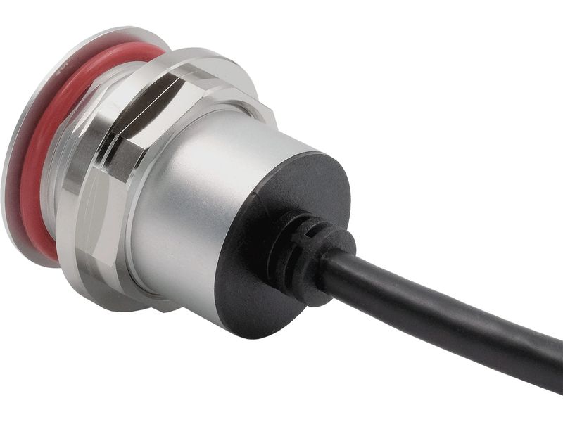 Exsys USB 2.0 Adapter Metall USB-A Stecker - USB-A Buchse Einbau-Adapter Metall USB-A Buchse zu Stecker, 30 cm