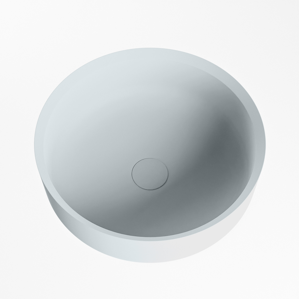Mondiaz Coss Solid Surface waskom 36cm clay