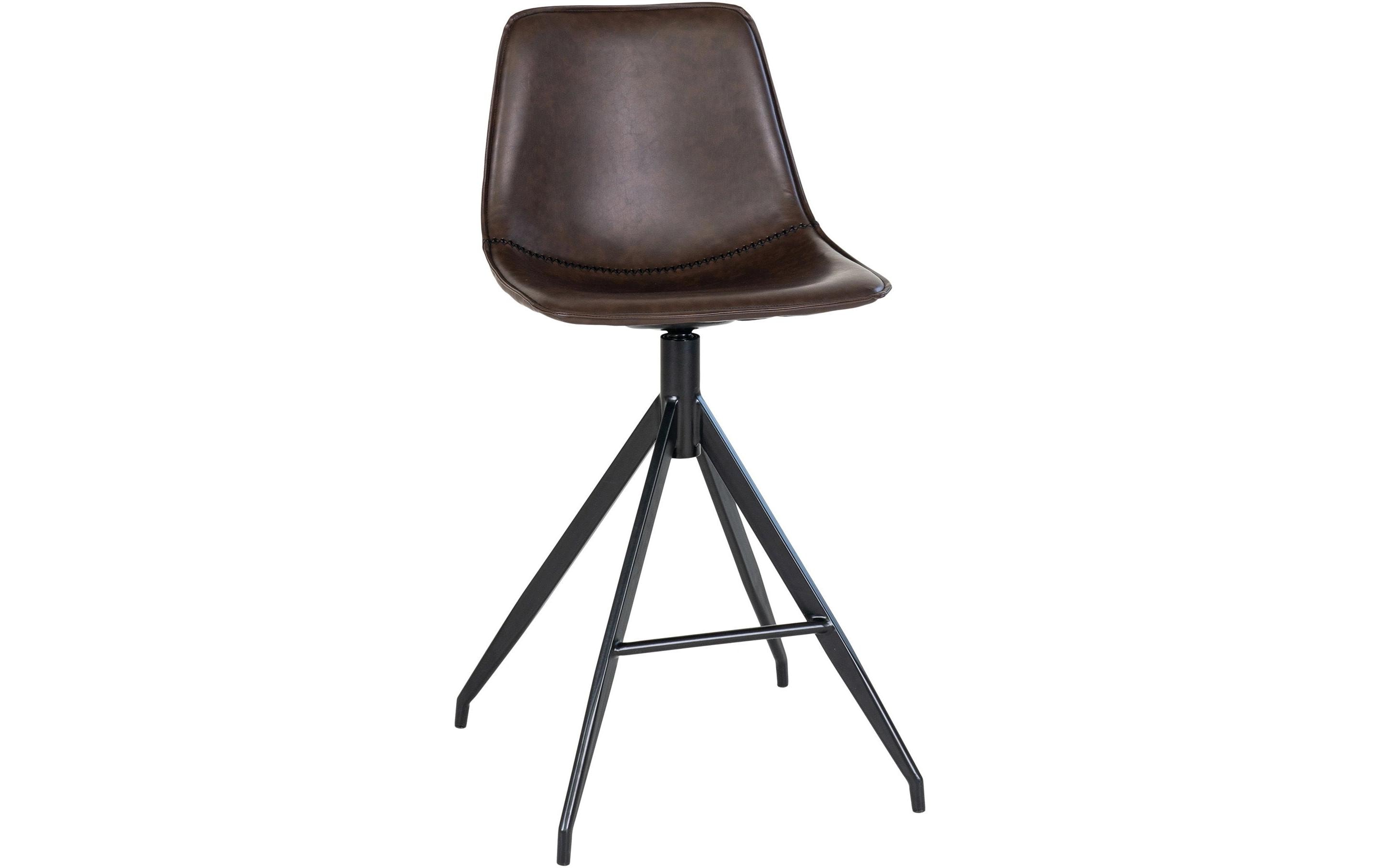 Barhocker Monaco 2 Stück, Braun<br>Barstühle