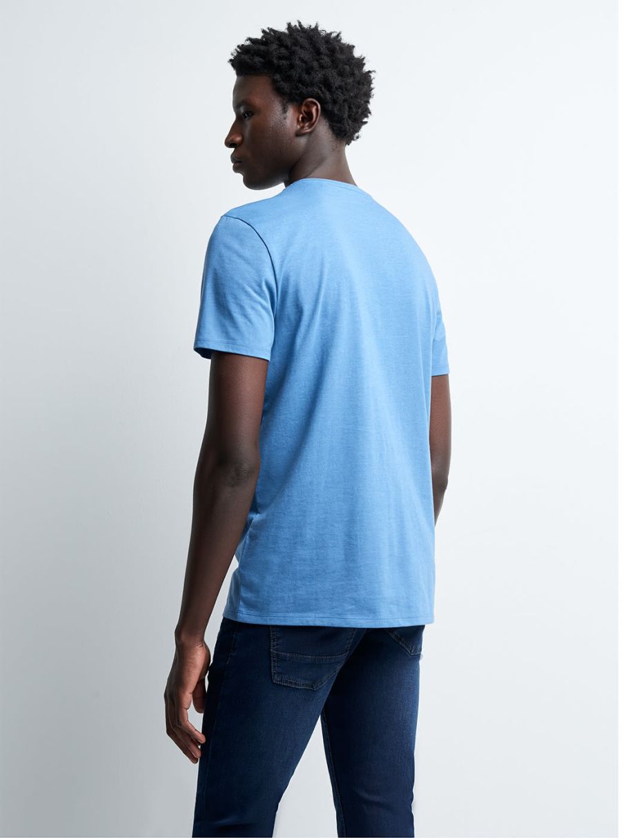 Tee-shirt en coton supima® uni