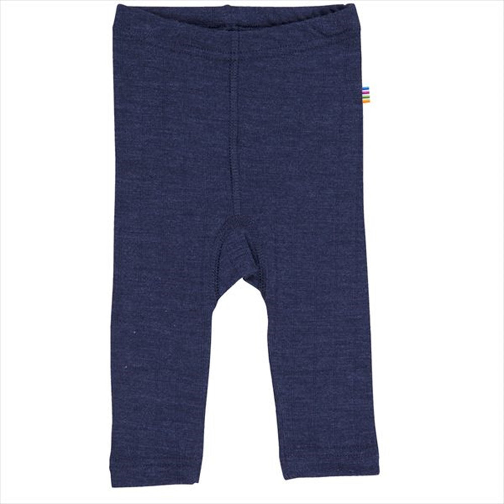 Uld/Silke Rib Marine Leggings - Joha → Luksusbaby.dk
