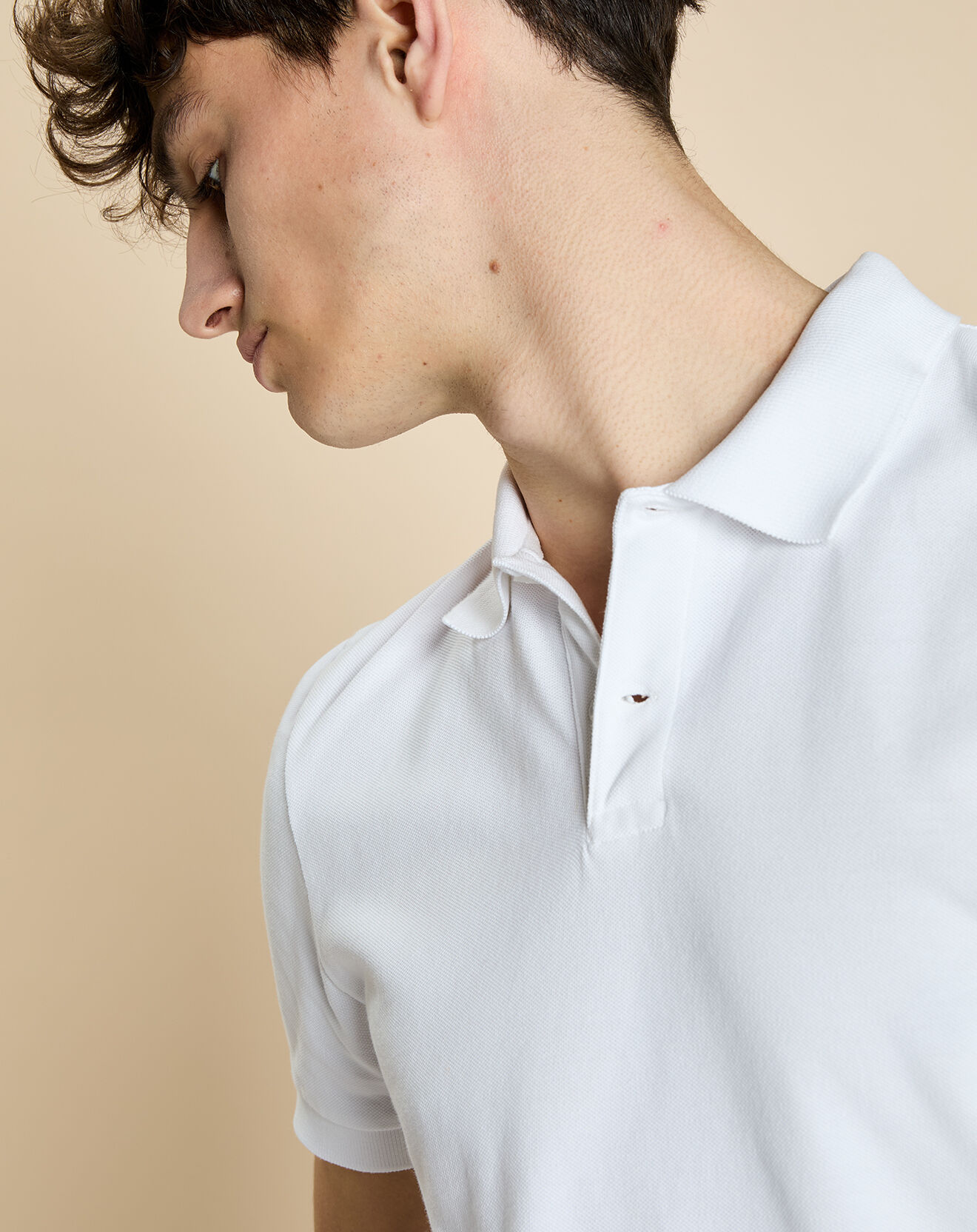 Harris Wilson Polo Hendel blanc