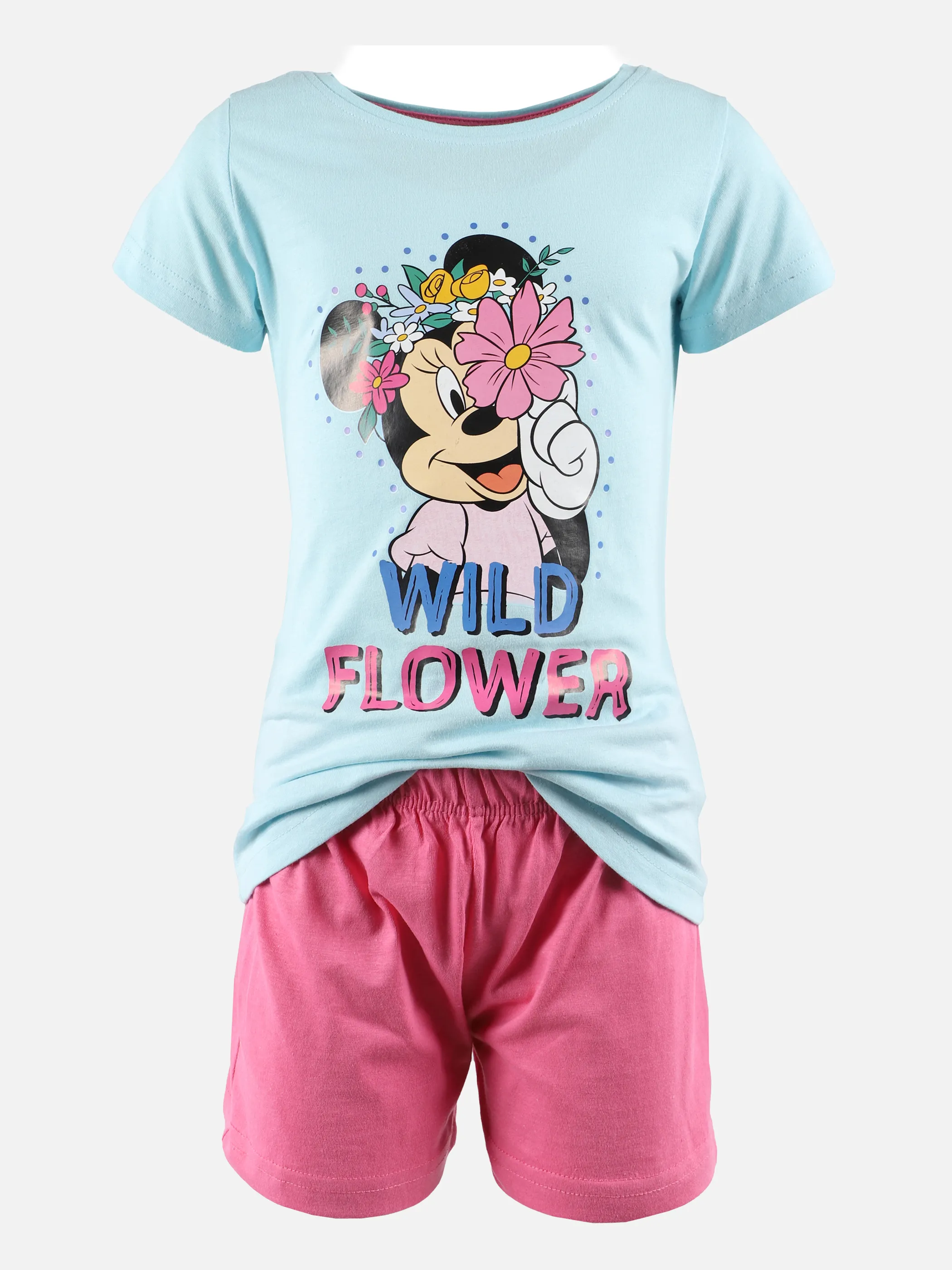Mädchen Schlafshorty mit Minnieprint