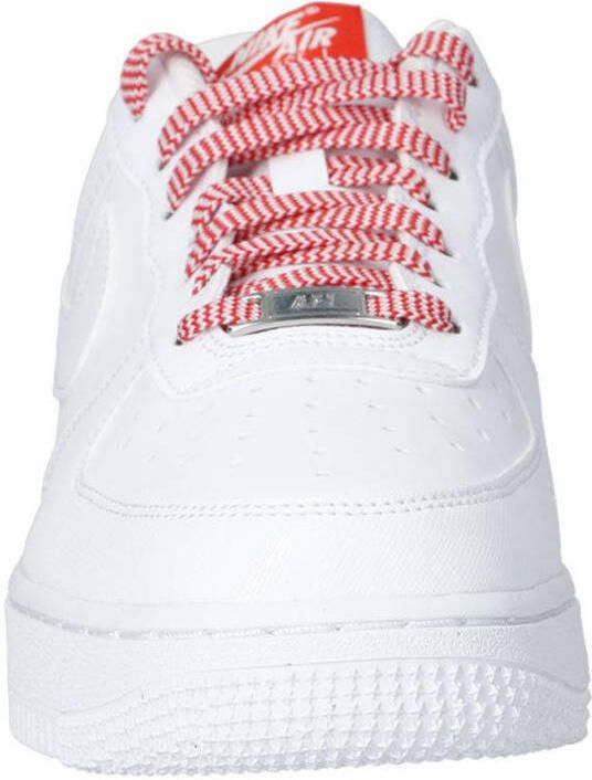 Nike Air Force Dames Schoenen Wit Maat: 37.5 Mesh Synthetisch Foot Locker