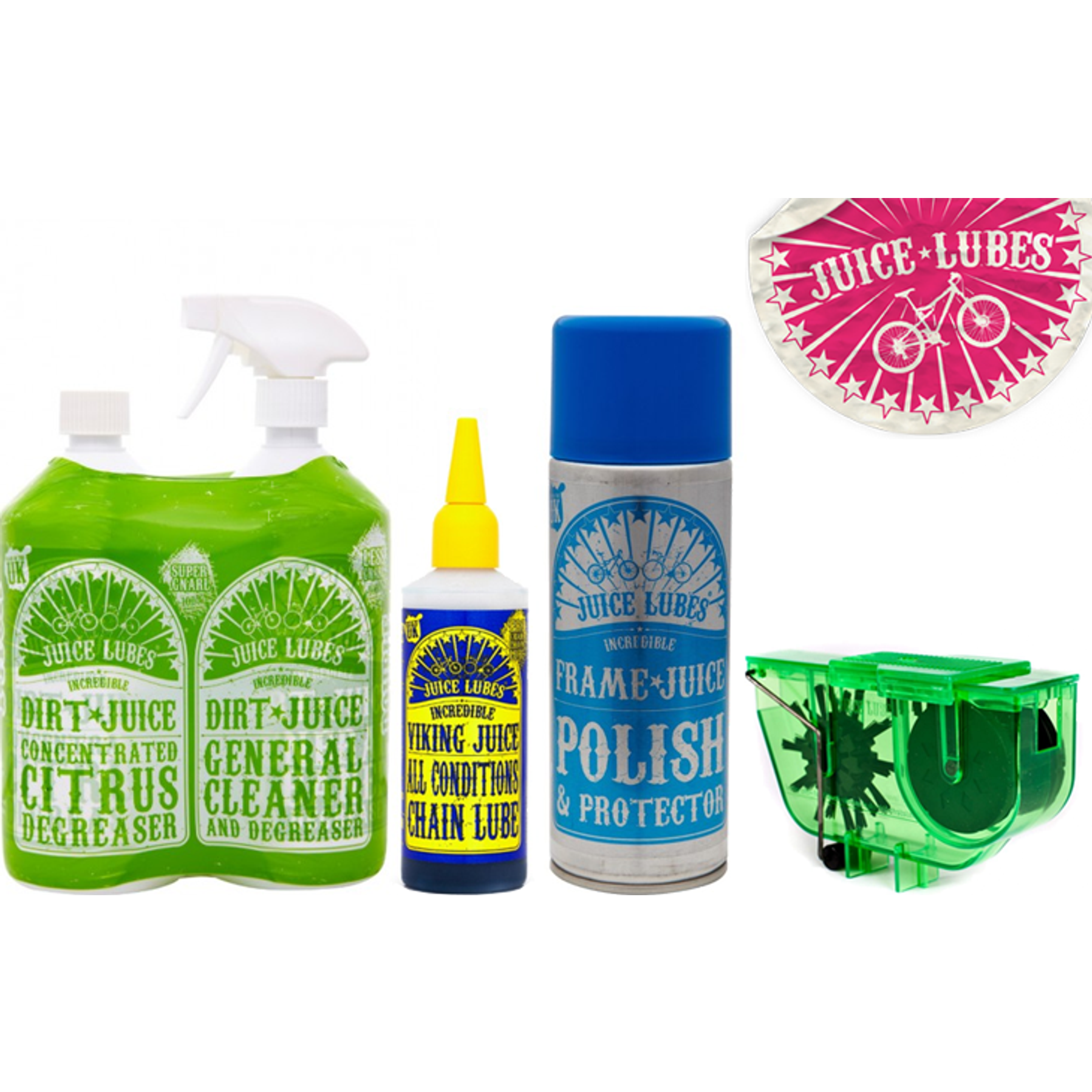 Juice Lubes Big Value Pack Schoonmaakset