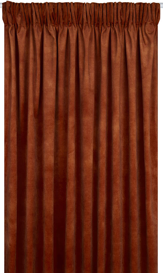 Zelda gardin 140x230 oransje