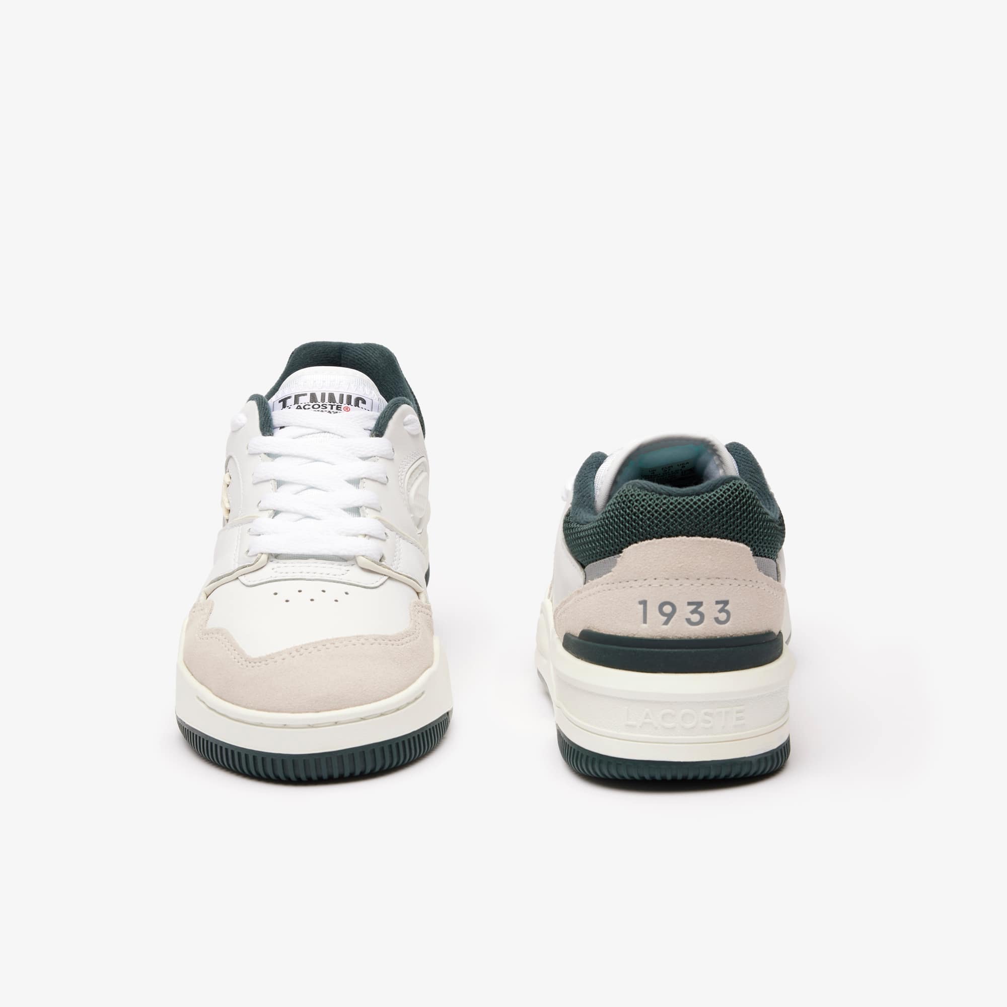 Sneakers Lineshot femme en cuir avec col en mesh Sneakers - Blanc - Lacoste - Femme