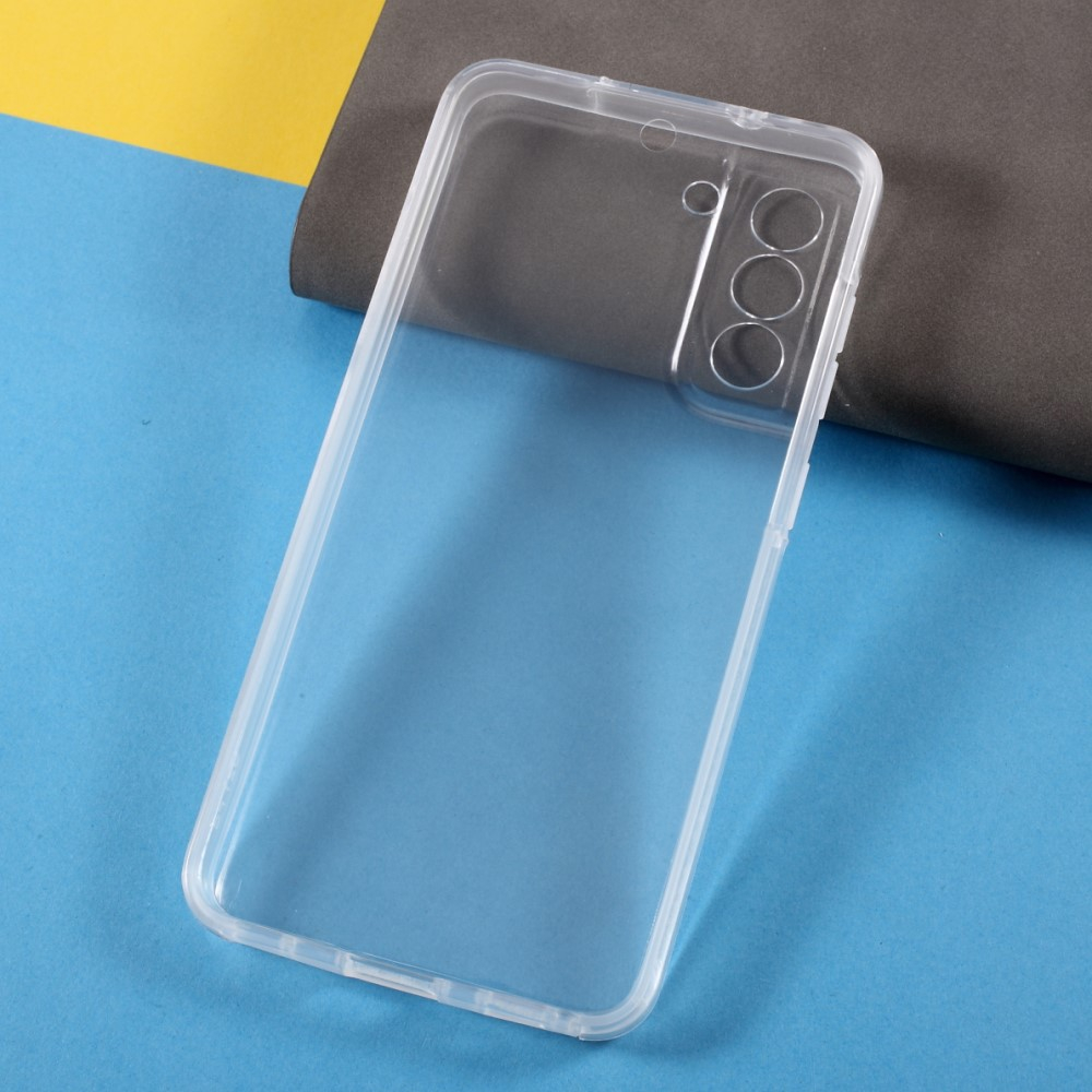 2in1 Samsung Galaxy S21 FE 5G Full Protection Schutz Hülle   Displayschutz (Front/Back) - Transparent