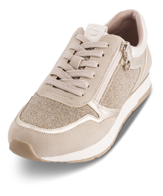 Tamaris Damesko med snøre Beige 1-23603-42 | Skoringen