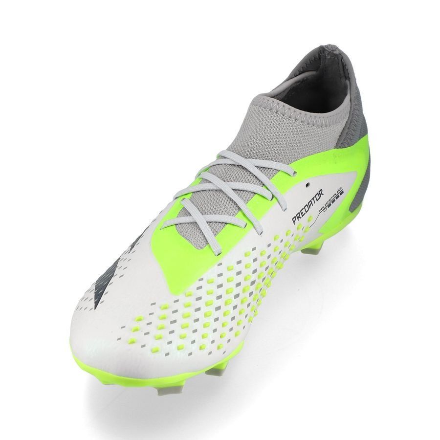 adidas Predator Accuracy .1 FG Crazyrush - Blanc/Noir/Lucid Lemon Enfant