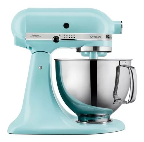 Batedeira com pedestal KitchenAid Artisan KEA33 contour silver 60 Hz 127 V