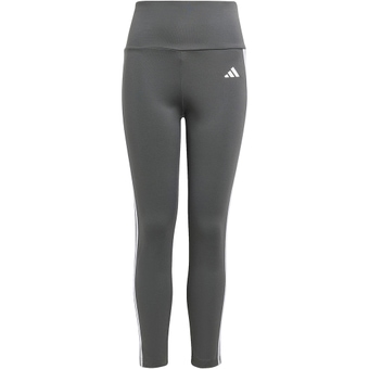 Adidas Essentials Aeroready 3-Stripes High-Waisted Tights Grey Six / White Kinder