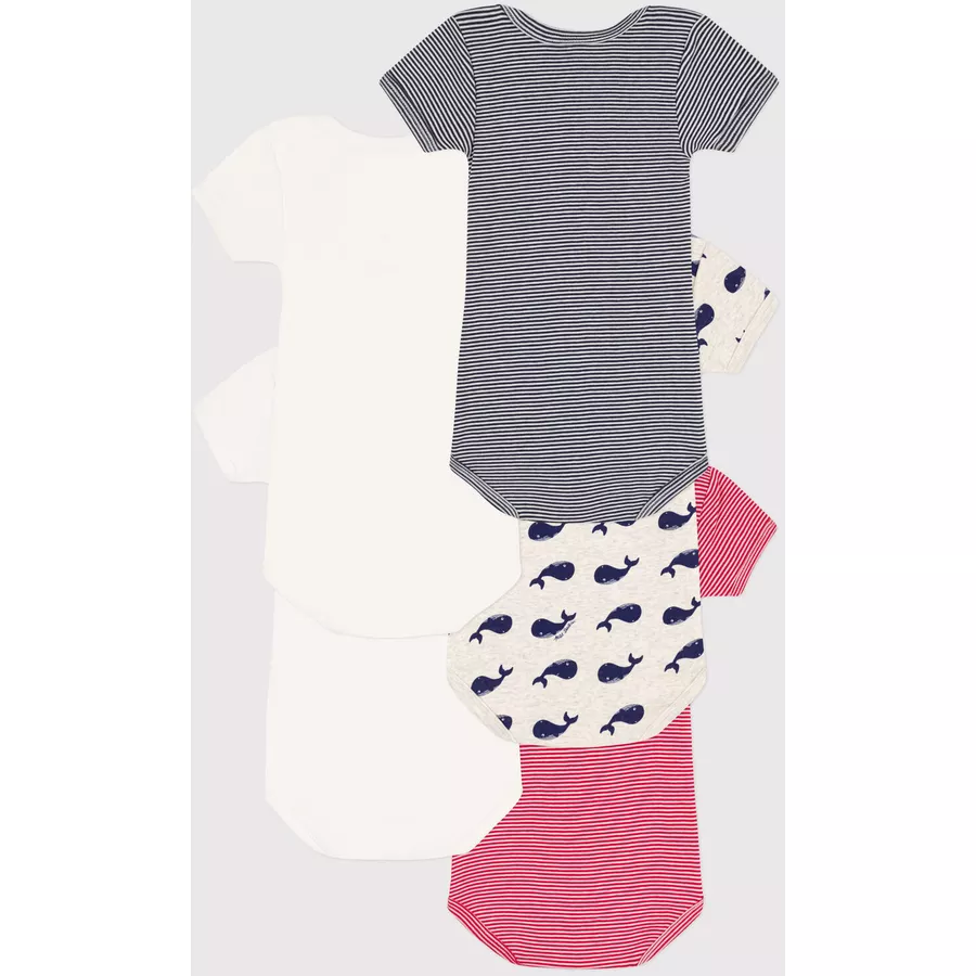 Petit Bateau Kurzarmbody 5er Pack Wal