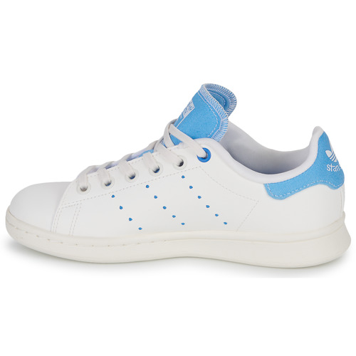 adidas Originals - STAN SMITH J - Blanc / Bleu