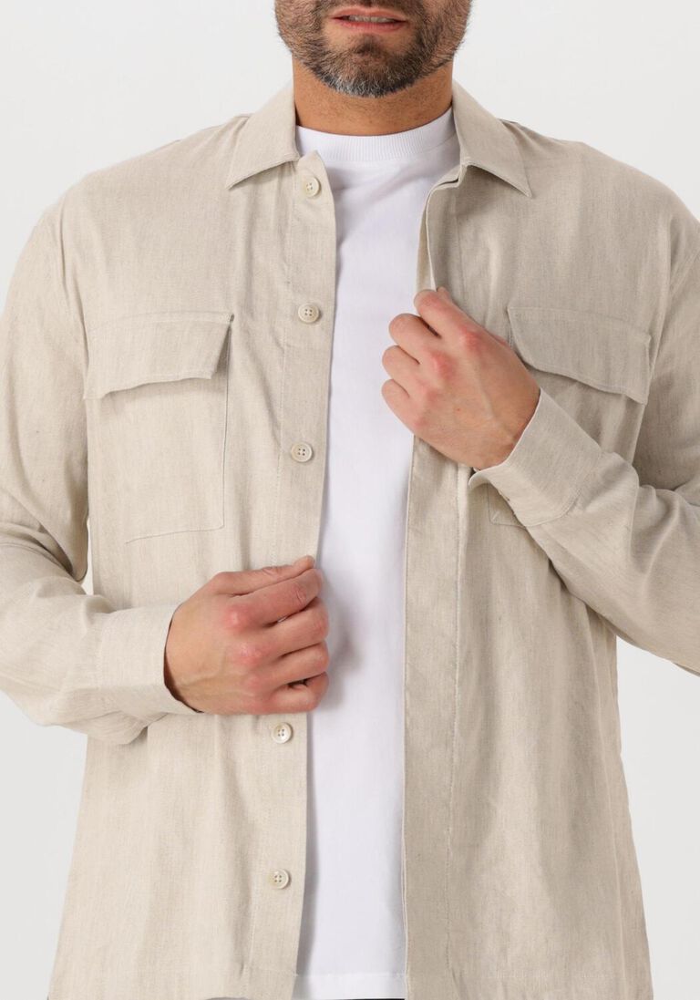ecru gentiluomo overshirt treviso s2055-850
