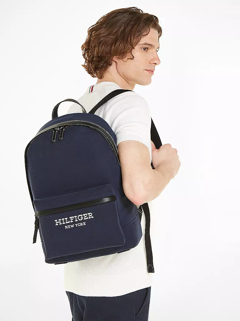 TOMMY HILFIGER Rucksack TH PREP blau