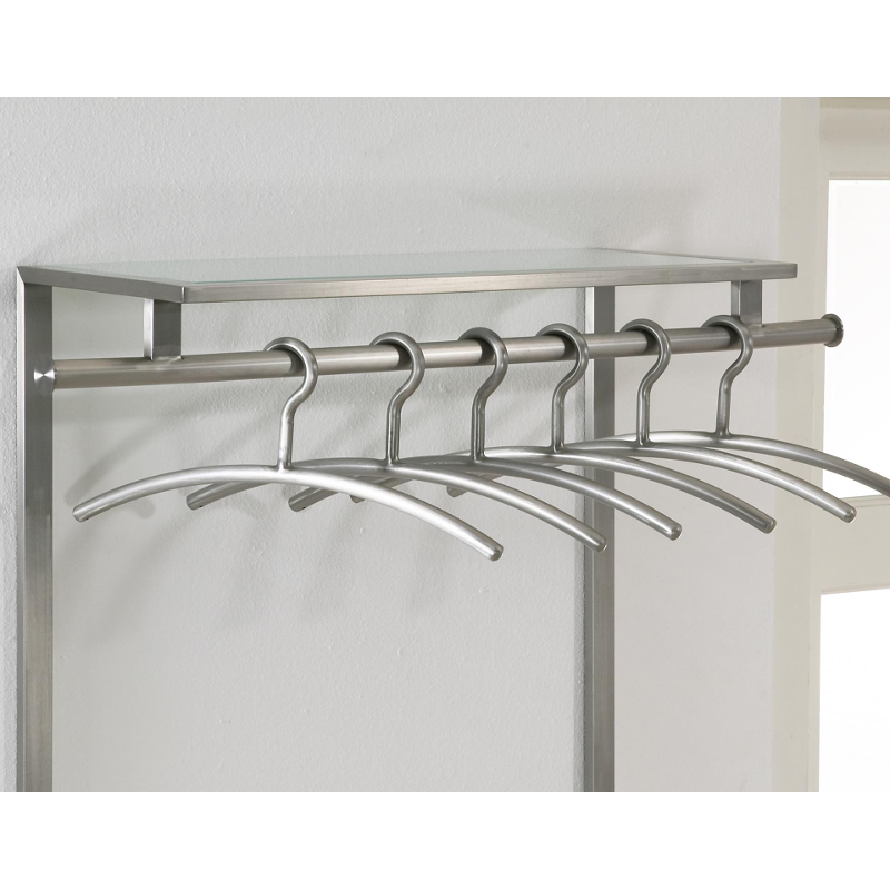 Garderobehanger RVS (set van 6)