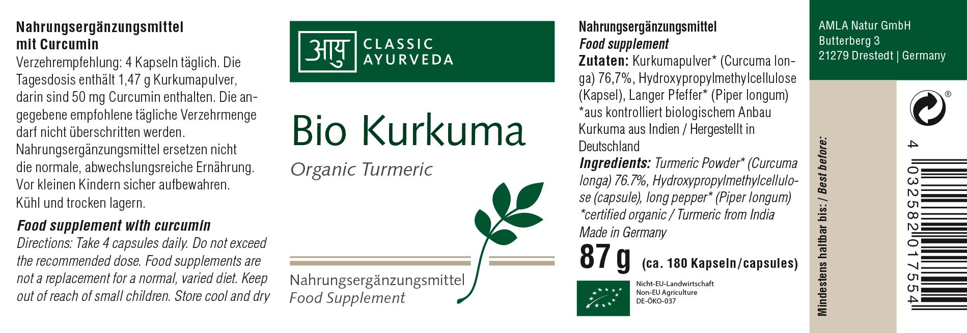 Classic Ayurveda - Kurkuma