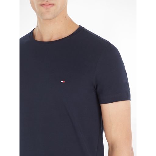 Tommy Hilfiger Core Stretch Slim T-shirt, Desert Sky, L