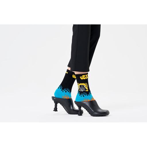 Happy Socks Star Wars™ Darth Vader Strømper, Black, 41-46