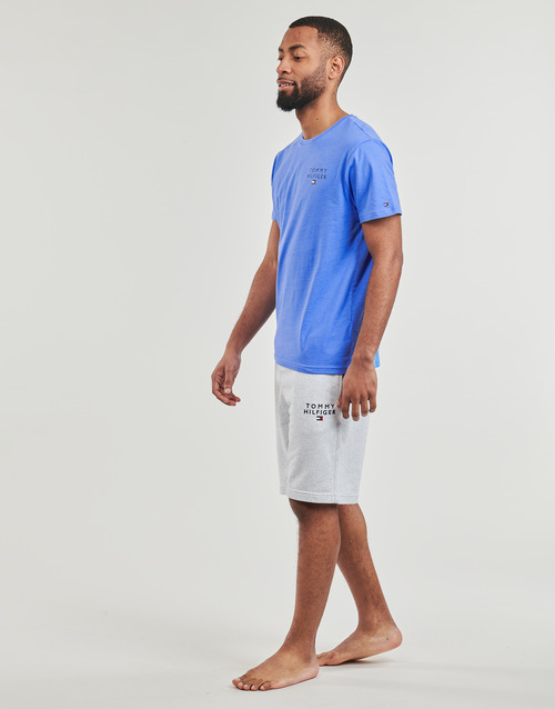 Tommy Hilfiger - CN SS TEE LOGO - Bleu