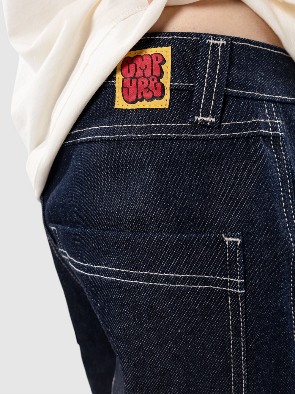 Empyre Sk8 Painter Taped Jeans dark blue